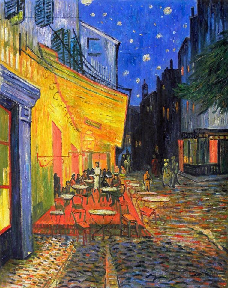 Café Terrace, Place du Forum, Arles - Van Gogh
